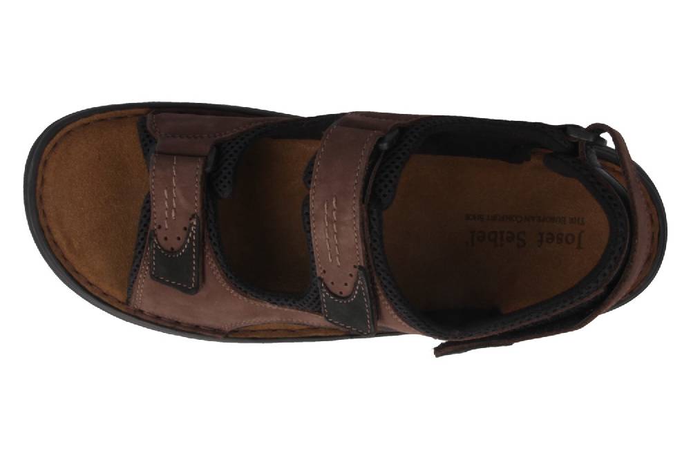Josef Seibel Franklyn Sandalen in Übergrößen Braun 10236 11 341 große Herrenschuhe Fabrikverkauf
