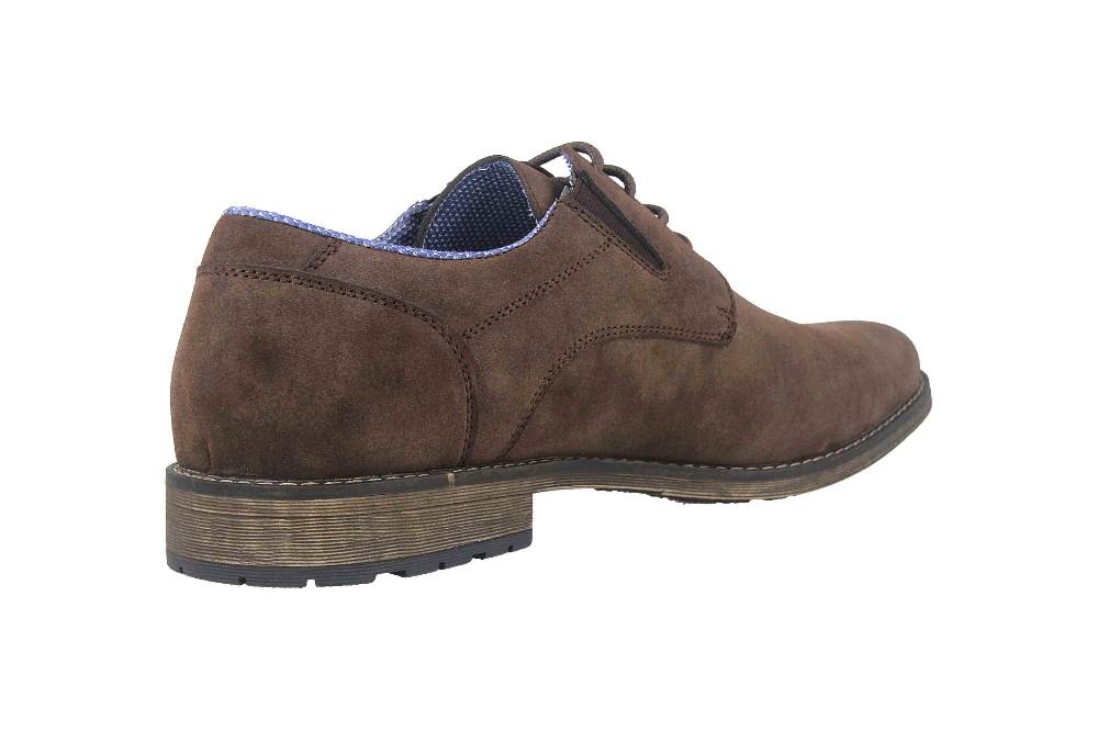 Mavins Halbschuhe in Übergrößen Braun 3HH0180302 3500 D.Brown PU Nubuck große Herrenschuhe Angebote