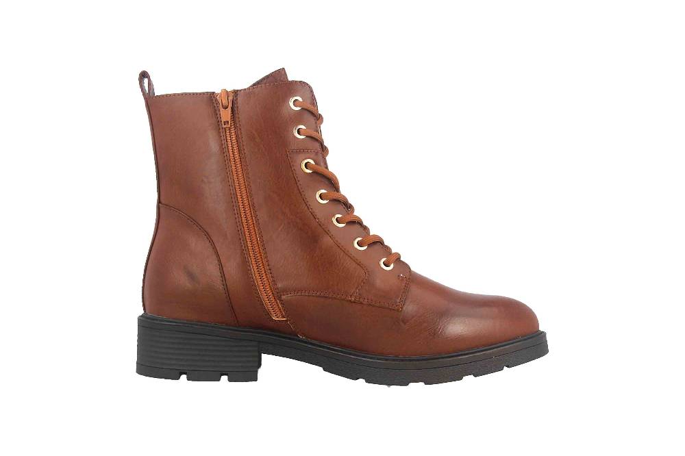 Fitters Footwear Stiefeletten in Übergrößen Braun 2237233 Perunscha Brandy große Damenschuhe Online
