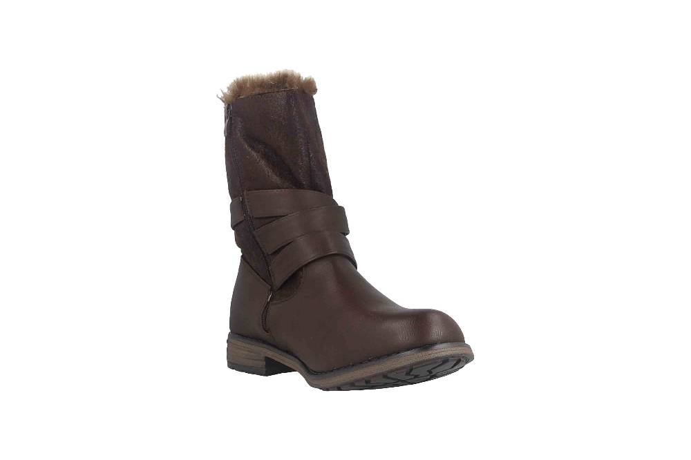 Fitters Footwear Kata Stiefeletten in Übergrößen Braun 2AA0210203 Cognac große Damenschuhe Günstiger Verkauf