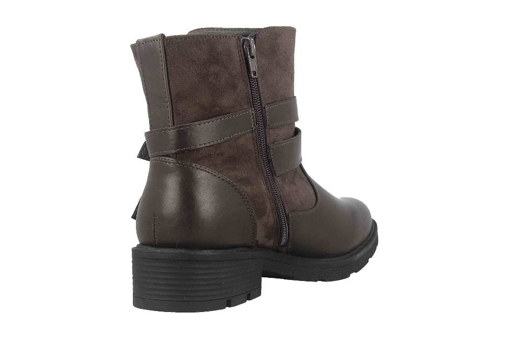 Fitters Footwear Stiefeletten in Übergrößen Grau 2237218 Laia Grey große Damenschuhe Schlussverkauf