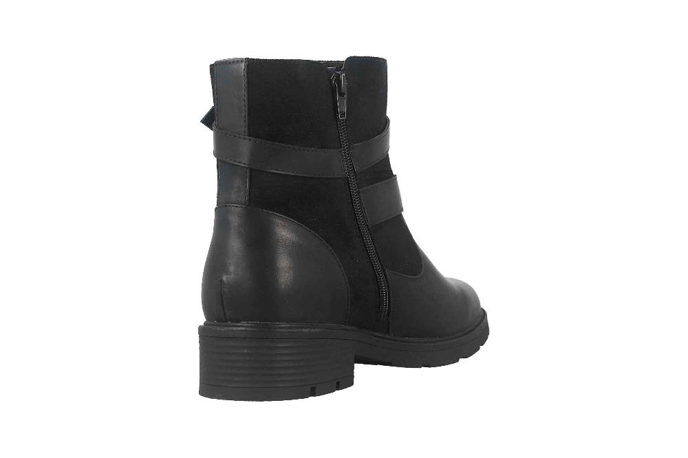 Fitters Footwear Stiefeletten in Übergrößen Schwarz 2237218 Laia Black große Damenschuhe Online