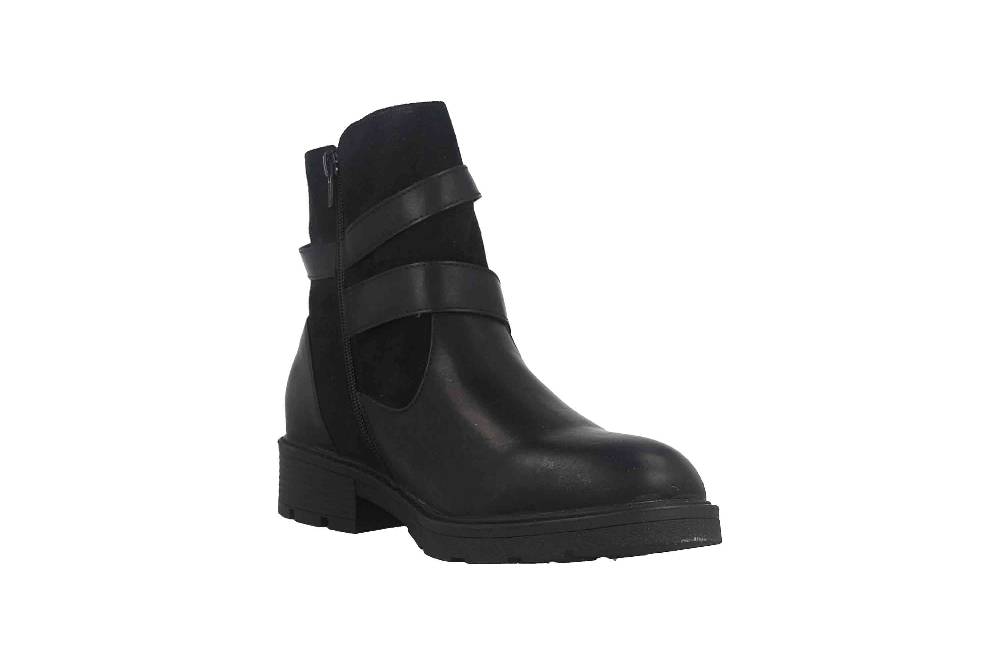 Fitters Footwear Stiefeletten in Übergrößen Schwarz 2237218 Laia Black große Damenschuhe Online