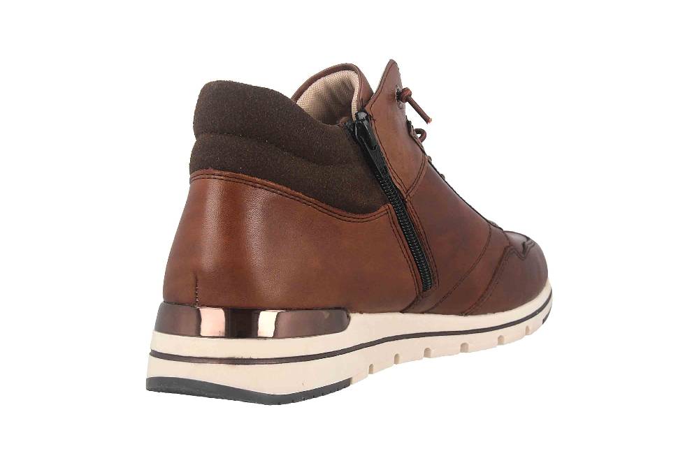Remonte Sneaker in Übergrößen Braun R6771-22 große Damenschuhe Auslauf
