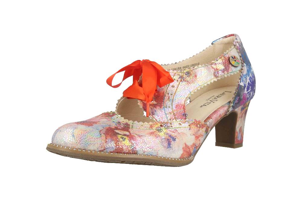 Laura Vita Pumps in Übergrößen Mehrfarbig ELCODIEO 0422 Corail große Damenschuhe Meist gekauft