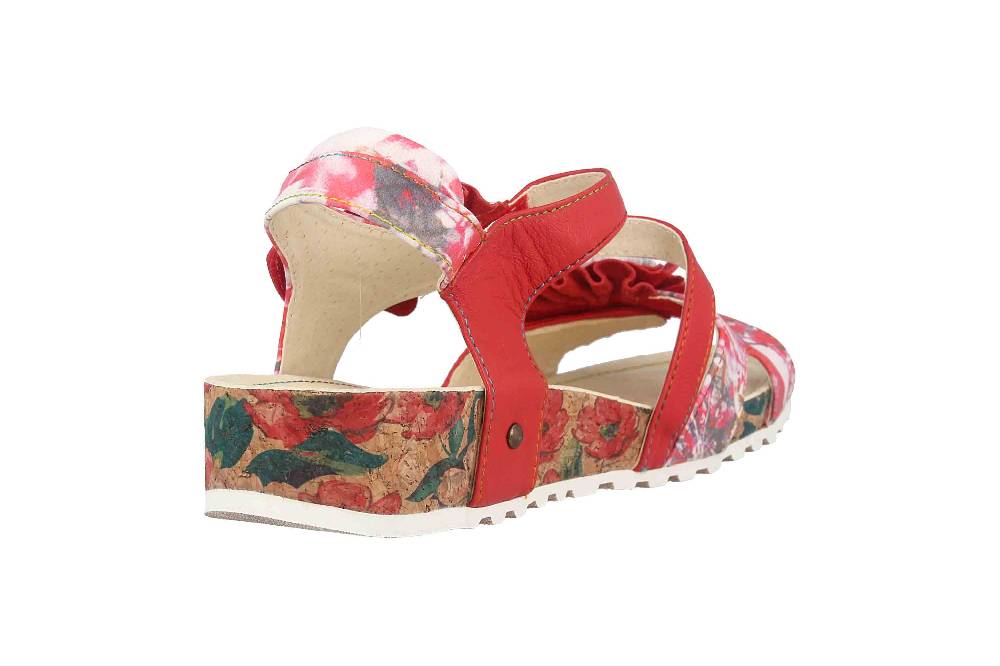 Laura Vita Sandalen in Übergrößen Mehrfarbig BRCYANO 68 Rouge große Damenschuhe Blitzverkäufe