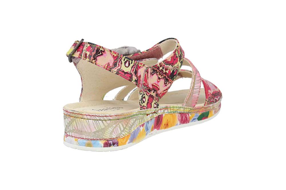 Laura Vita Sandalen in Übergrößen Mehrfarbig BRCUELO 06 Peche große Damenschuhe Verkauf