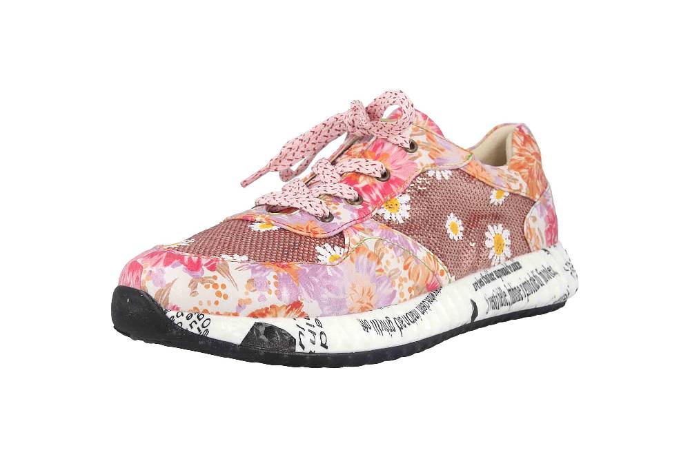Laura Vita Sneaker in Übergrößen Mehrfarbig BURTON 05 Fraise große Damenschuhe im Angebot
