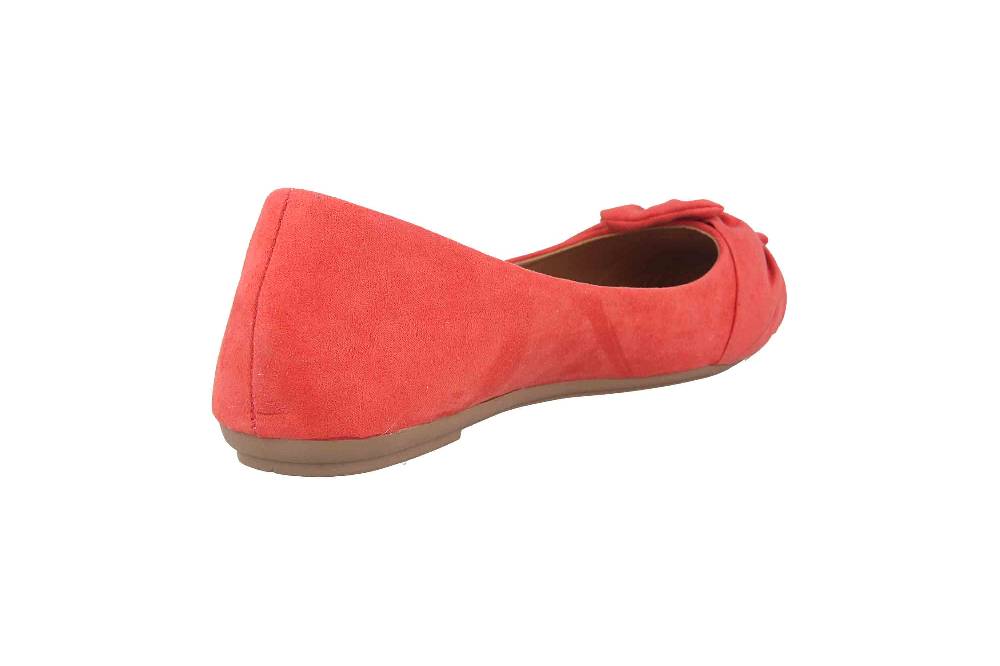 Fitters Footwear Maike Ballerinas in Übergrößen Rot 2.589641 Coral große Damenschuhe Angebote