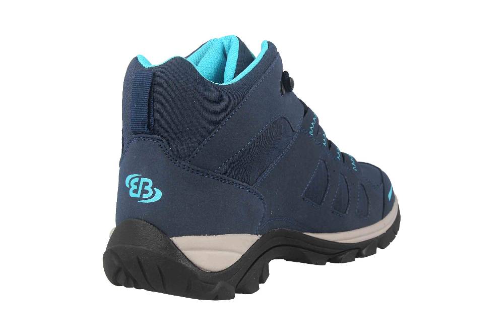 Brütting Mount Frakes High Trekkingschuhe in Übergrößen Blau 221260 große Damenschuhe Hotsell