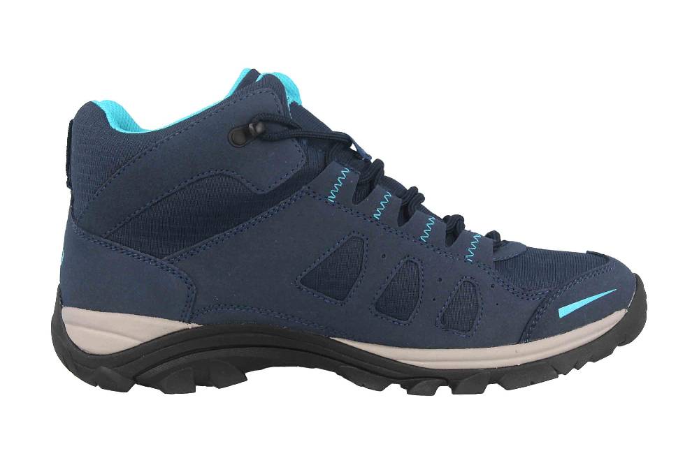 Brütting Mount Frakes High Trekkingschuhe in Übergrößen Blau 221260 große Damenschuhe Hotsell
