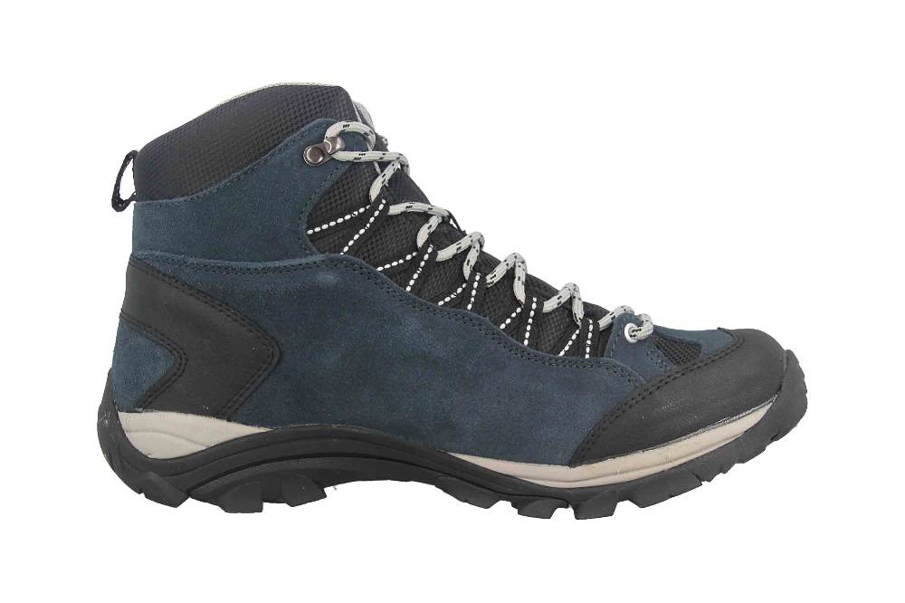 Brütting Mount Bona High Trekkingschuhe in Übergrößen Blau 221086 große Damenschuhe im Angebot