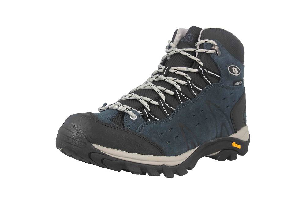 Brütting Mount Bona High Trekkingschuhe in Übergrößen Blau 221086 große Damenschuhe im Angebot