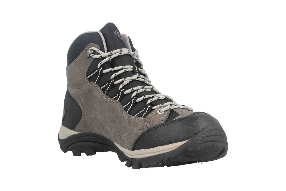 Brütting Mount Bona High Trekkingschuhe in Übergrößen Grau 221080 große Damenschuhe Schlussverkauf