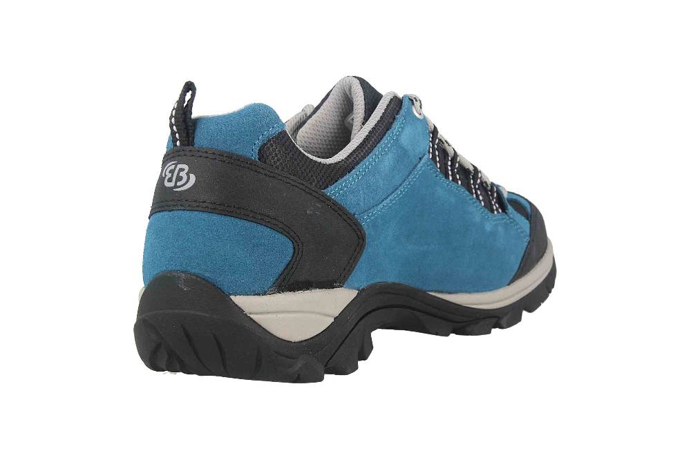 Brütting Mount Bona Low Trekkingschuhe in Übergrößen Blau 211329 große Damenschuhe Günstiger Verkauf