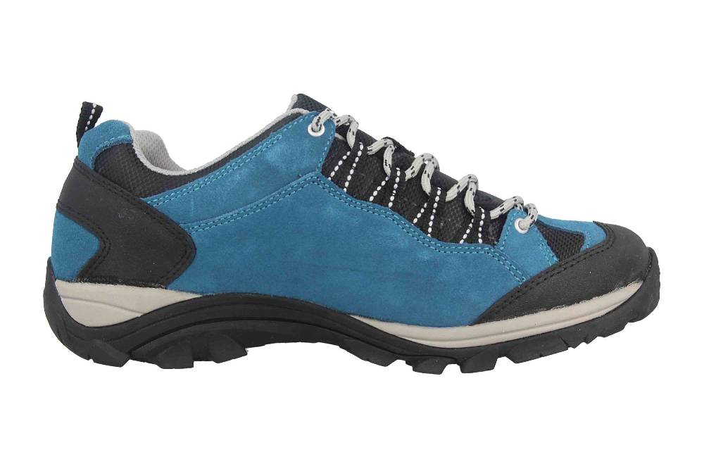 Brütting Mount Bona Low Trekkingschuhe in Übergrößen Blau 211329 große Damenschuhe Günstiger Verkauf