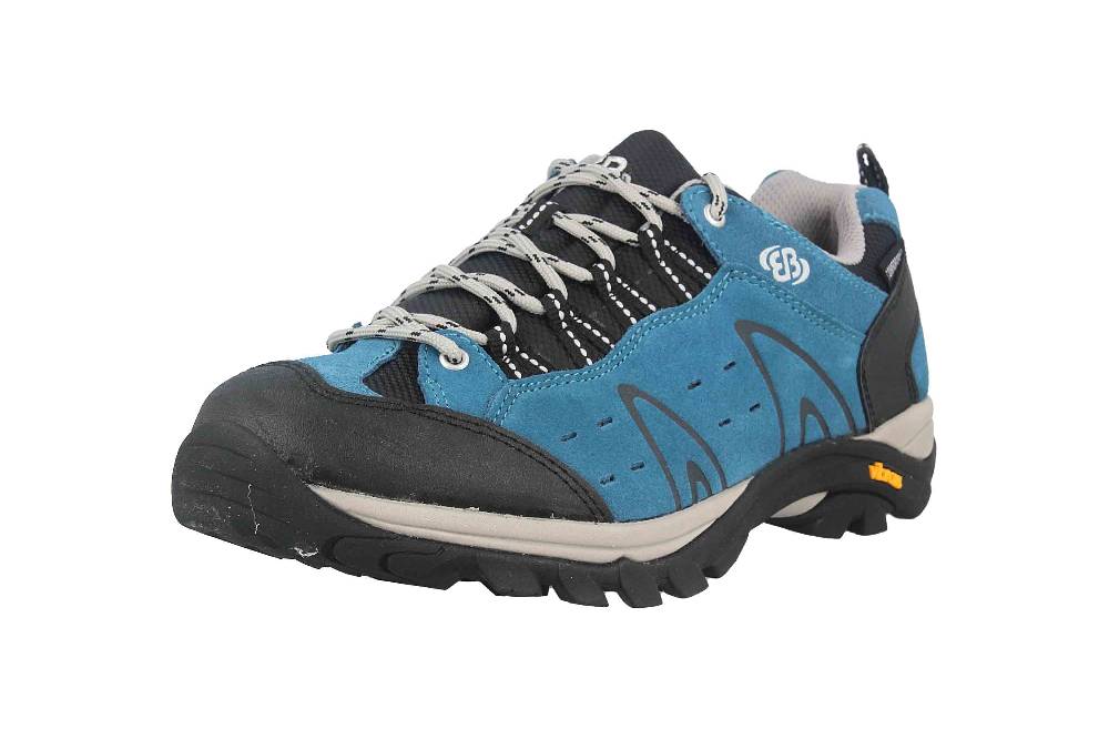 Brütting Mount Bona Low Trekkingschuhe in Übergrößen Blau 211329 große Damenschuhe Günstiger Verkauf