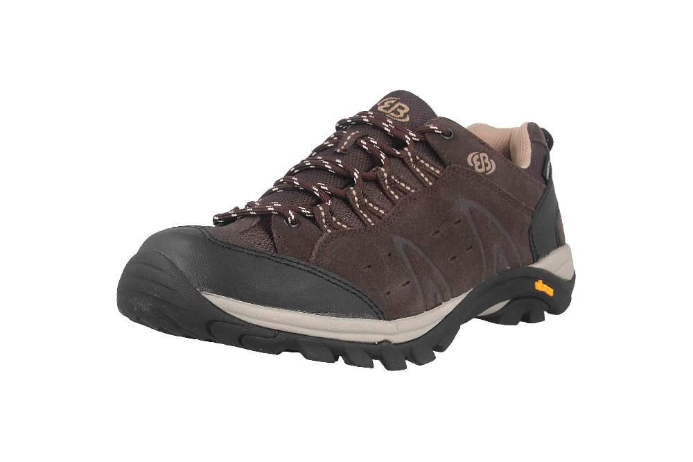 Brütting Mount Bona Low Trekkingschuhe in Übergrößen Braun 211310 große Damenschuhe Meist gekauft