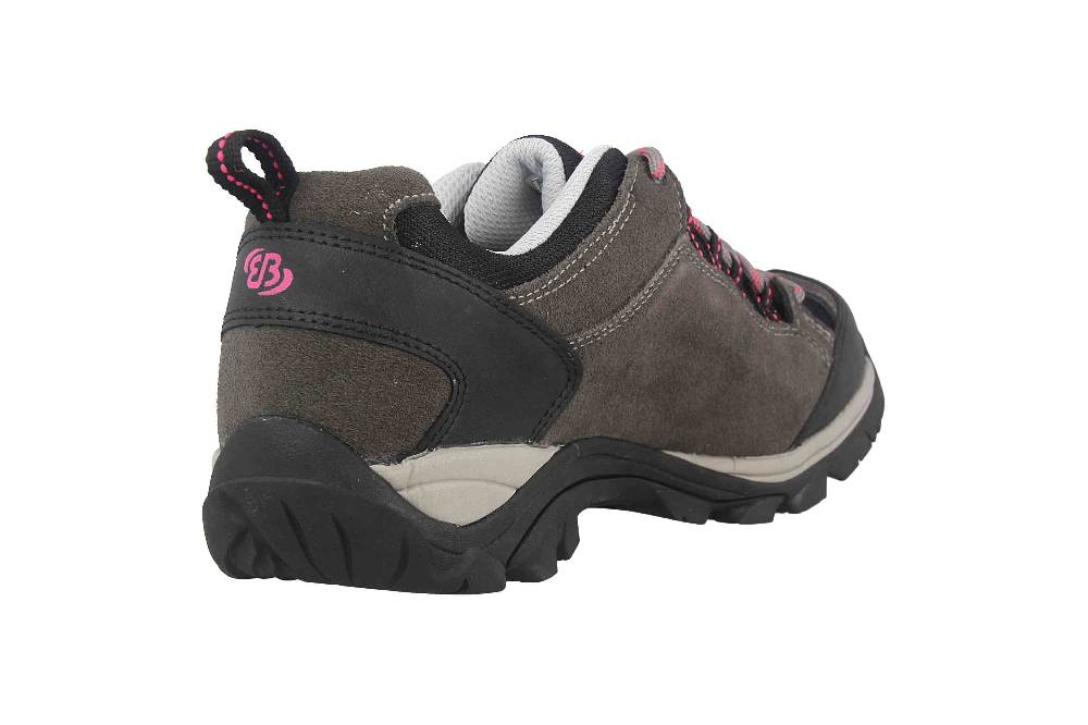 Brütting Mount Bona Low Trekkingschuhe in Übergrößen Grau 211309 große Damenschuhe Blitzverkäufe