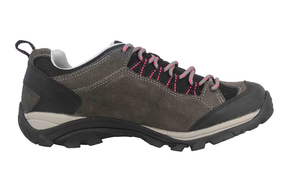 Brütting Mount Bona Low Trekkingschuhe in Übergrößen Grau 211309 große Damenschuhe Blitzverkäufe