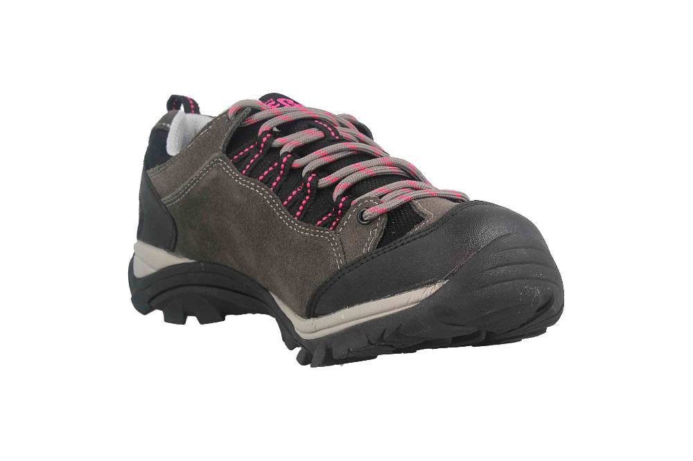 Brütting Mount Bona Low Trekkingschuhe in Übergrößen Grau 211309 große Damenschuhe Blitzverkäufe
