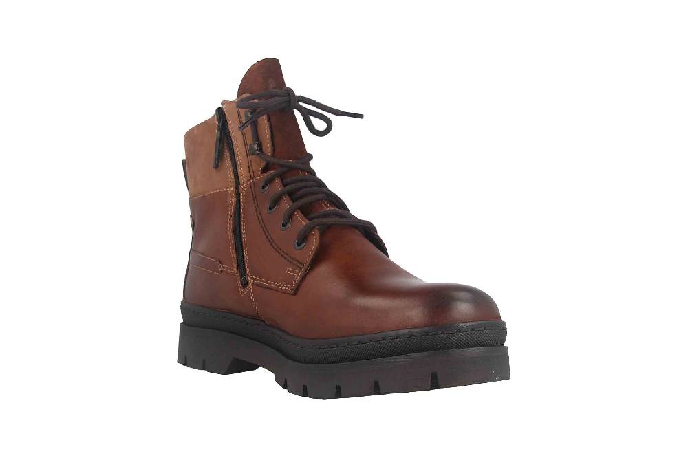 Fretz Men Zoran Boots in Übergrößen Braun 2413.8471-82 große Herrenschuhe Online