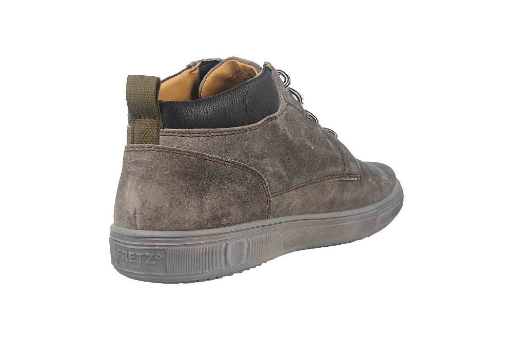 Fretz Men Montana Stiefeletten in Übergrößen Grau 4260.7419-53 große Herrenschuhe Auslauf