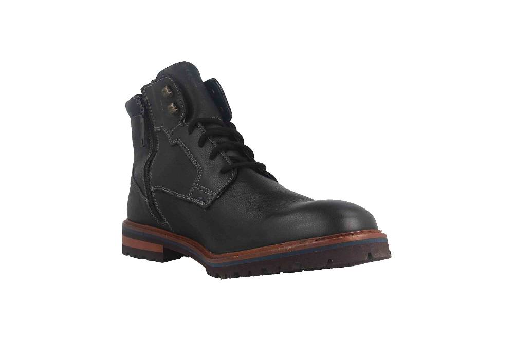 Fretz Men Milano Boots in Übergrößen Schwarz 6331.9712-51 große Herrenschuhe Verkauf