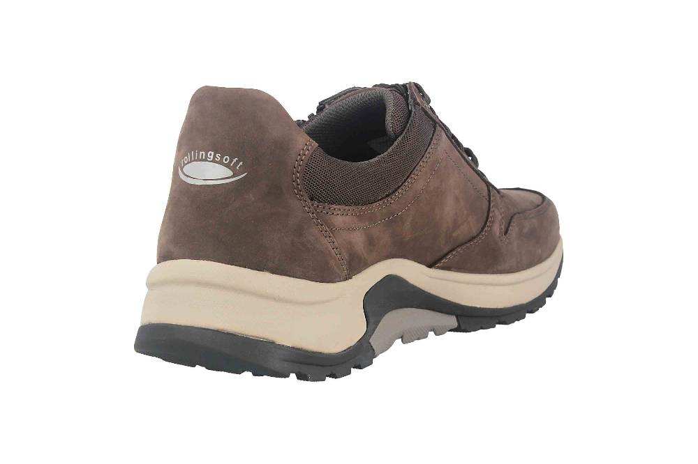 Pius Gabor rollingsoft Sneaker in Übergrößen Braun 8000.14.18 große Herrenschuhe Sonderangebote