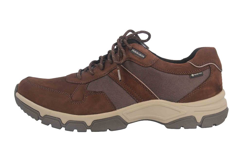 Pius Gabor Sneaker in Übergrößen Braun 0533.51.23 große Herrenschuhe
