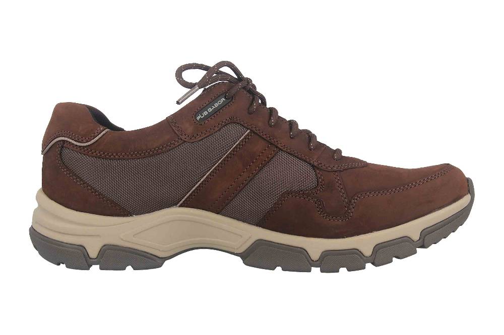 Pius Gabor Sneaker in Übergrößen Braun 0533.51.23 große Herrenschuhe Günstiger Verkauf