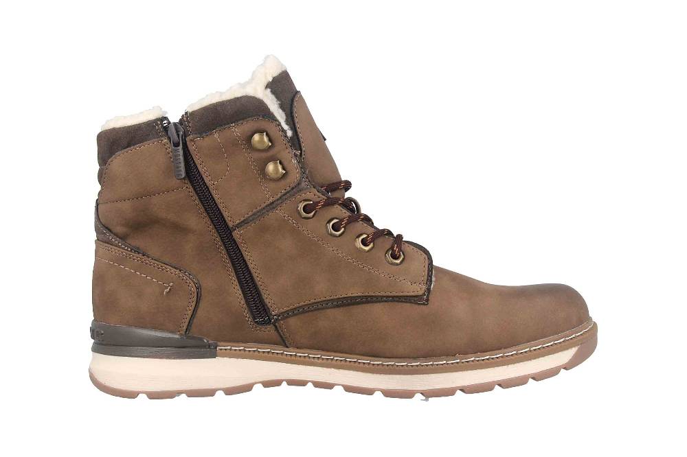 Mustang Shoes Boots in Übergrößen Braun 4141-604-3 große Herrenschuhe Blitzverkäufe