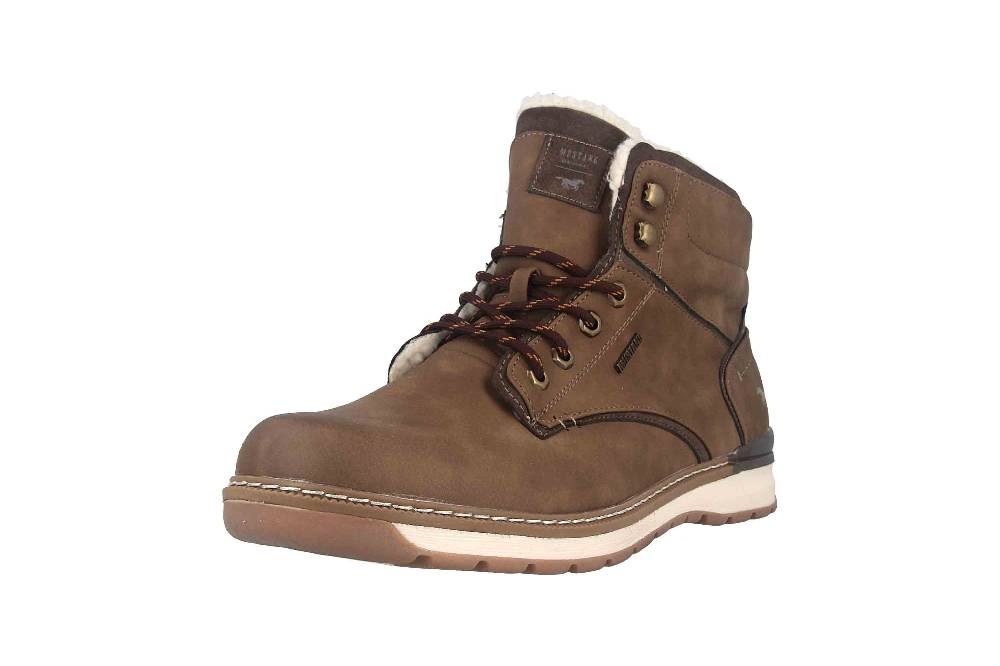 Mustang Shoes Boots in Übergrößen Braun 4141-604-3 große Herrenschuhe Blitzverkäufe