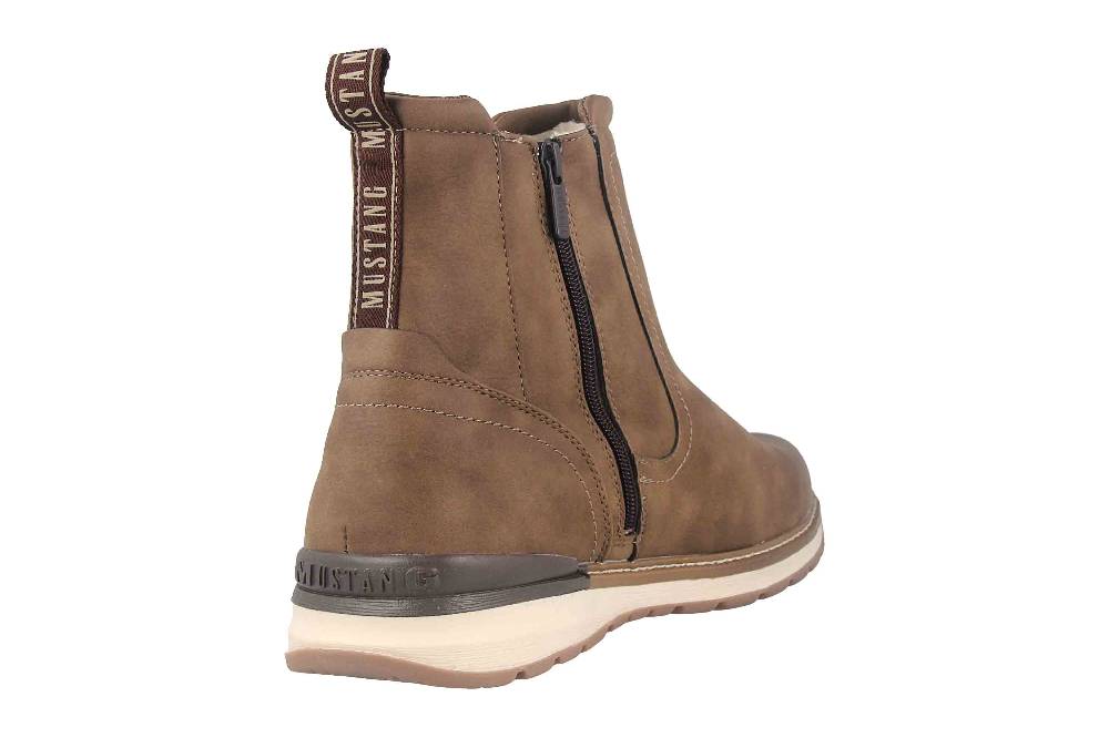 Mustang Shoes Stiefeletten in Übergrößen Braun 4141-612-308 große Herrenschuhe Online