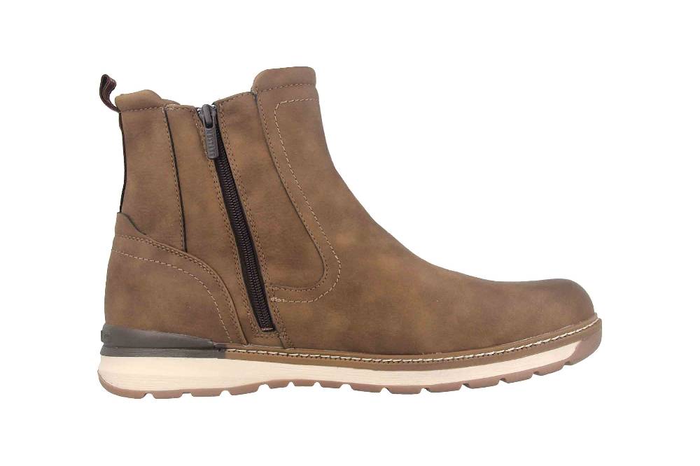 Mustang Shoes Stiefeletten in Übergrößen Braun 4141-612-308 große Herrenschuhe Online