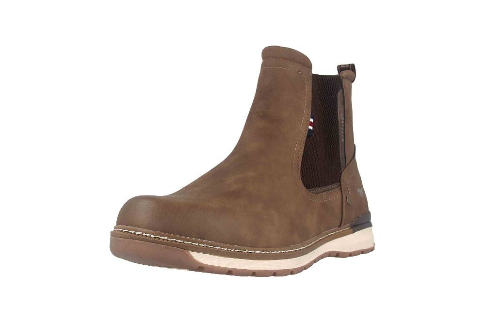 Mustang Shoes Stiefeletten in Übergrößen Braun 4141-612-308 große Herrenschuhe Online