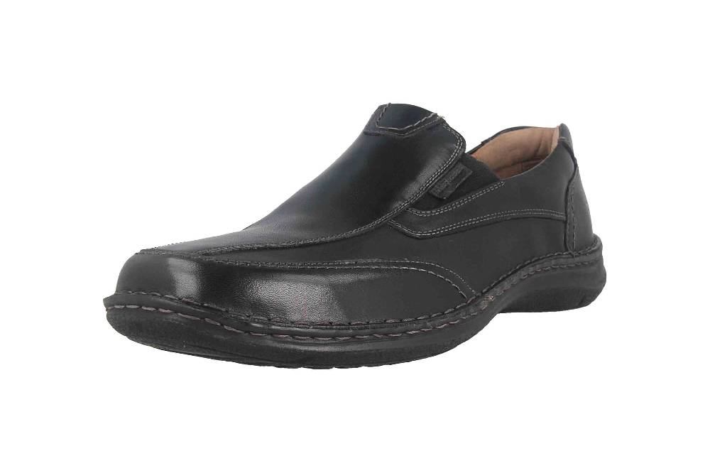 Josef Seibel Anvers 67 Halbschuhe in Übergrößen Schwarz 43621 859 100 große Herrenschuhe Verkauf