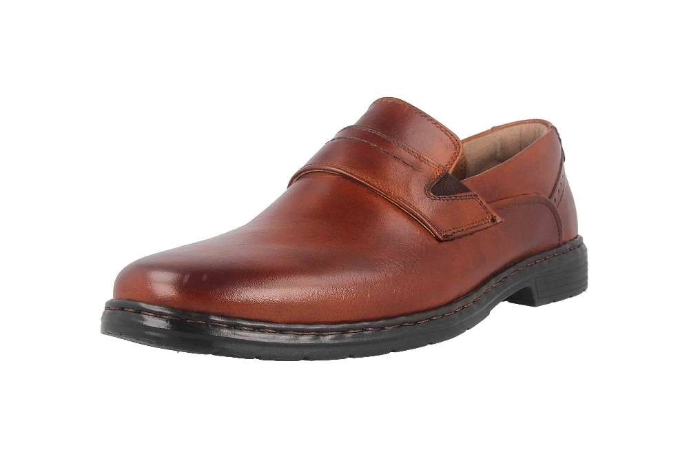 Josef Seibel Alastair 15 Slipper in Übergrößen Braun 42815 859 370 große Herrenschuhe im Angebot