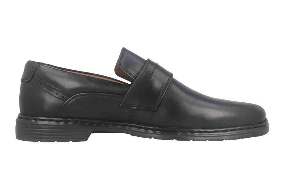 Josef Seibel Alastair 15 Slipper in Übergrößen Schwarz 42815 859 100 große Herrenschuhe Schlussverkauf