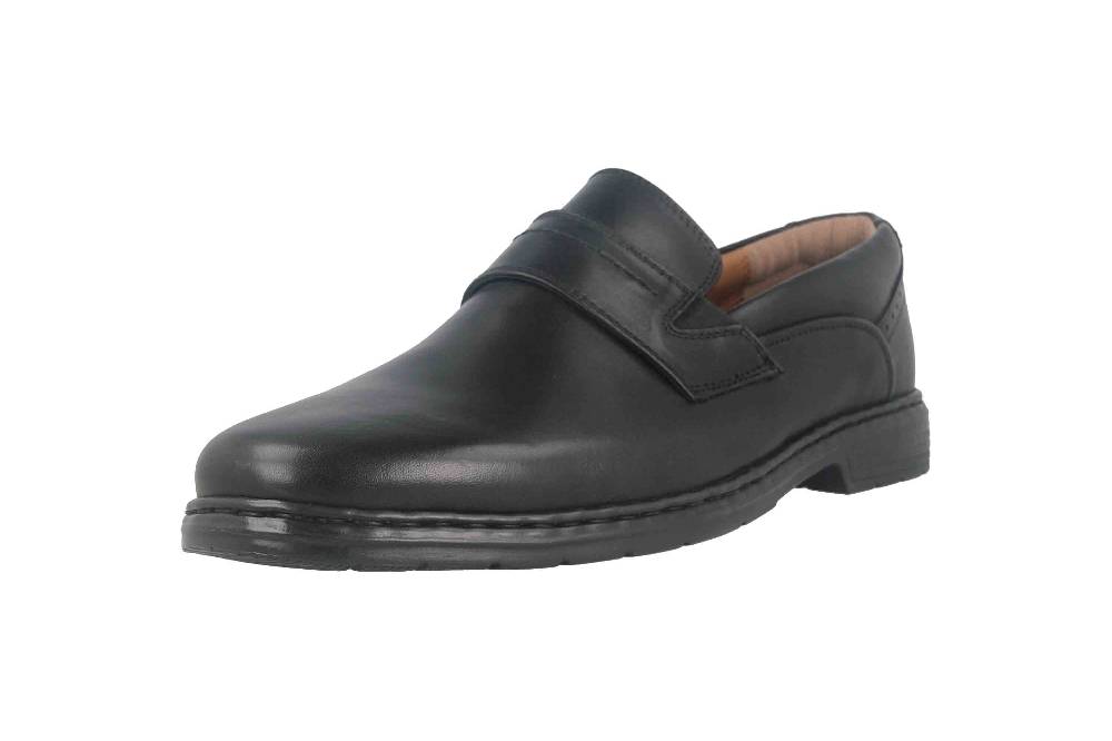 Josef Seibel Alastair 15 Slipper in Übergrößen Schwarz 42815 859 100 große Herrenschuhe Schlussverkauf