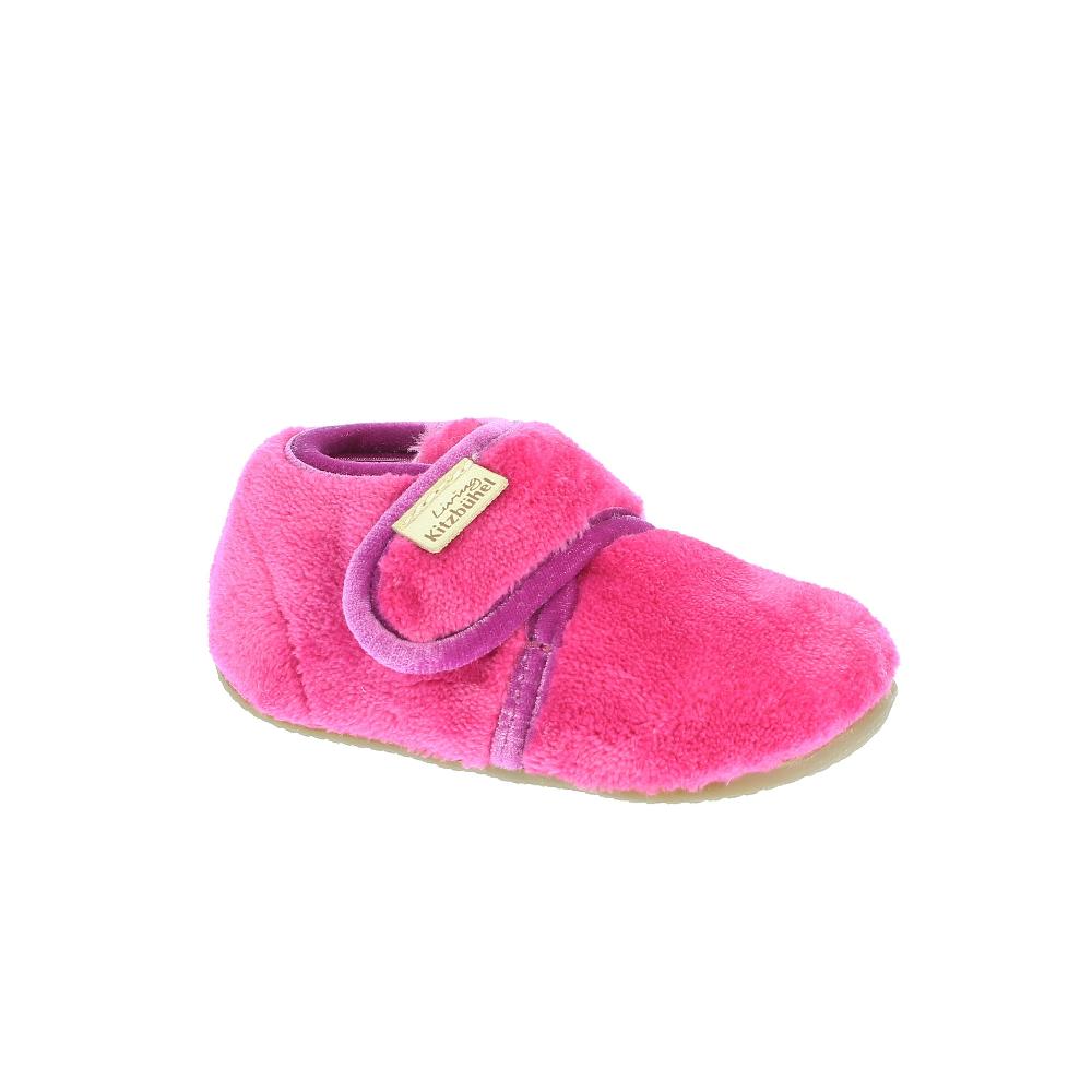 Living Kitzbühel Babyklettschuh Samt unifarben