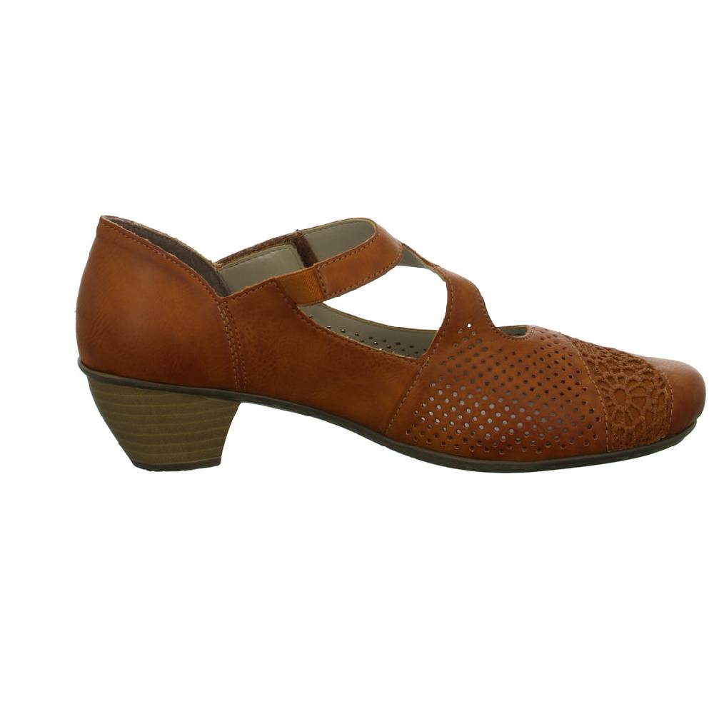 Rieker Pumps mit Riemen (diverse Absätze) Auslauf