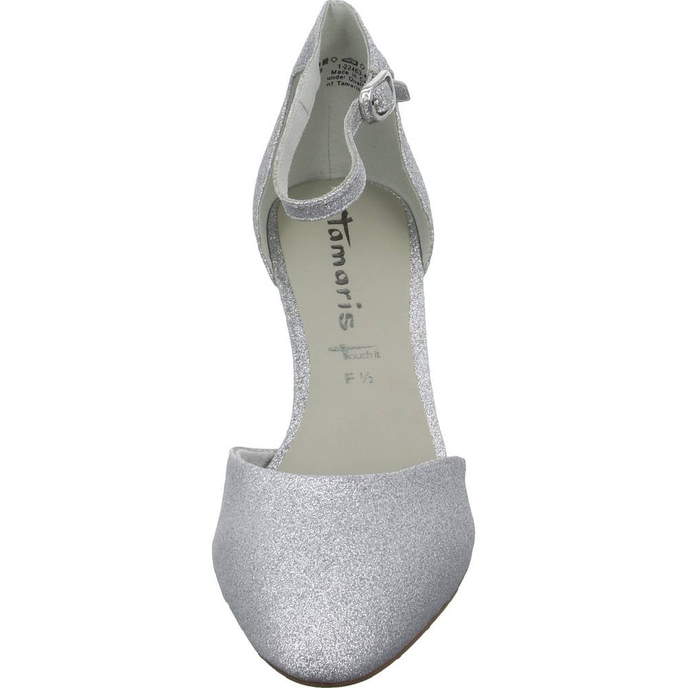 Tamaris Pumps mit Riemen (diverse Absätze) Angebote