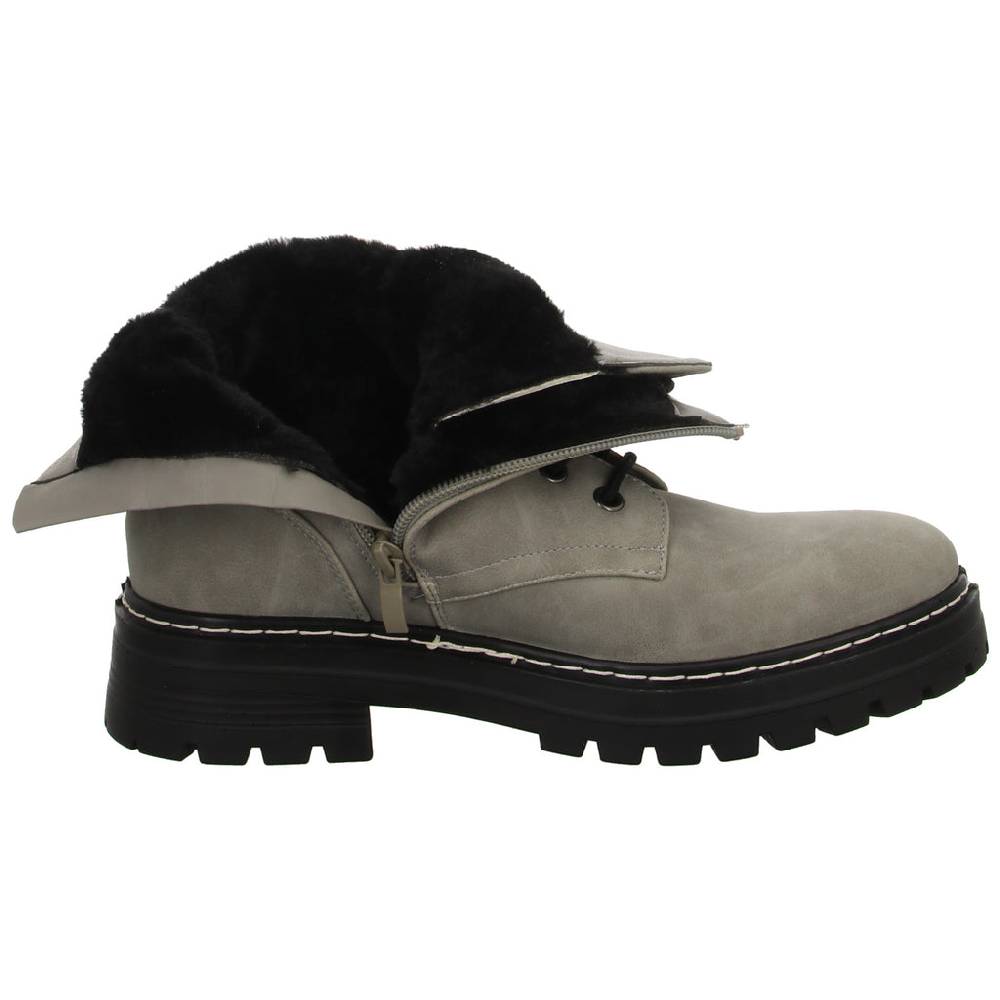 living UPDATED Schnürstiefelette Warmfutter bis 35mm Absatz (casual) im Angebot