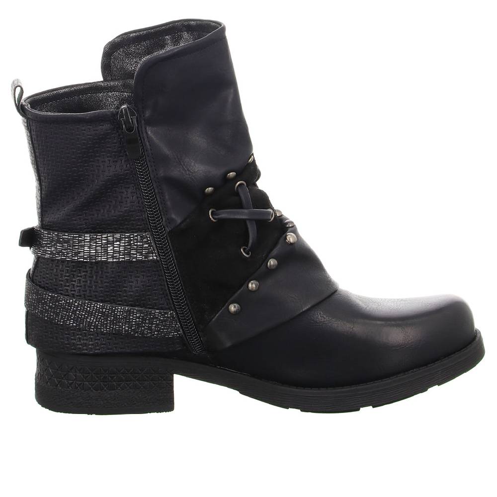 SDS Schlupf-/Reißverschlußstiefelette Warmfutter bis 35mm Absatz (casual) Schlussverkauf