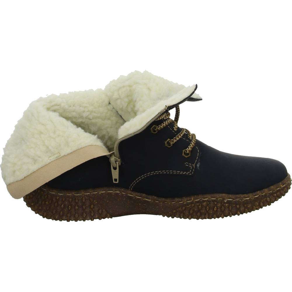Rieker Schnürstiefelette Warmfutter bis 35mm Absatz (casual) Verkauf