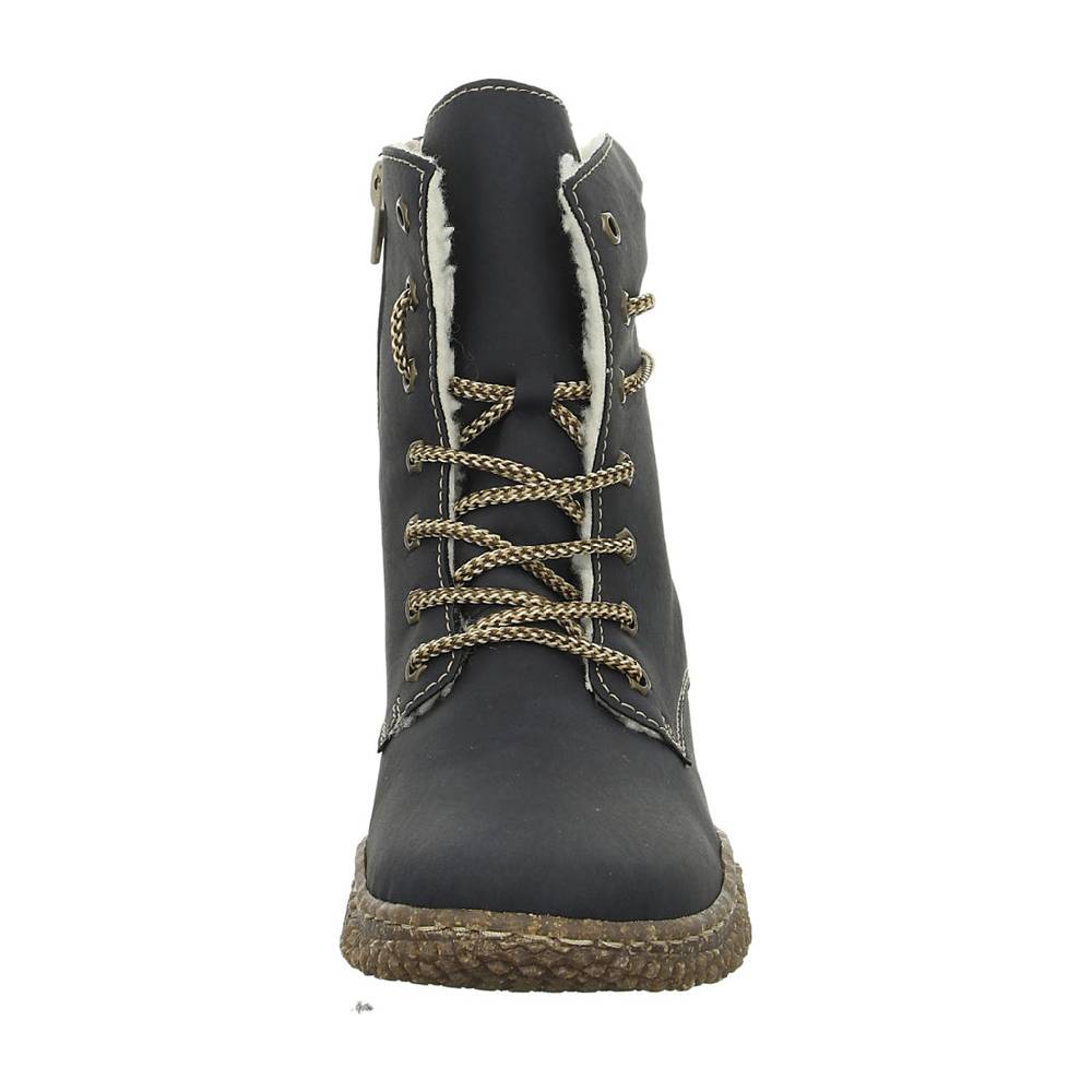 Rieker Schnürstiefelette Warmfutter bis 35mm Absatz (casual) Verkauf