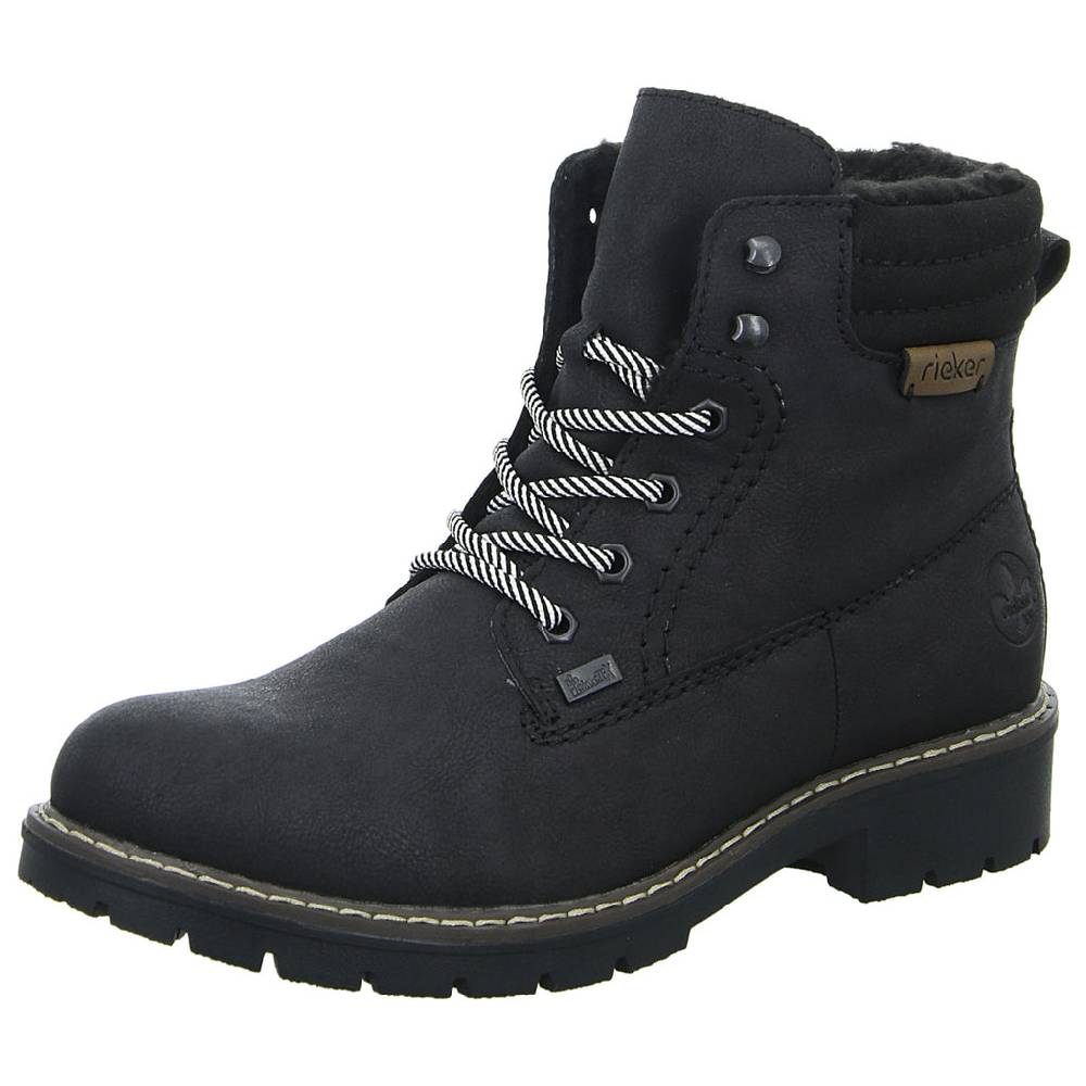 Rieker Schnürstiefelette Warmfutter bis 35mm Absatz (casual)