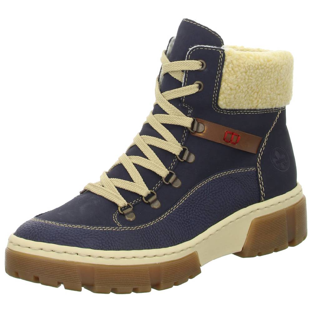 Rieker Schnürstiefelette Warmfutter bis 35mm Absatz (casual)