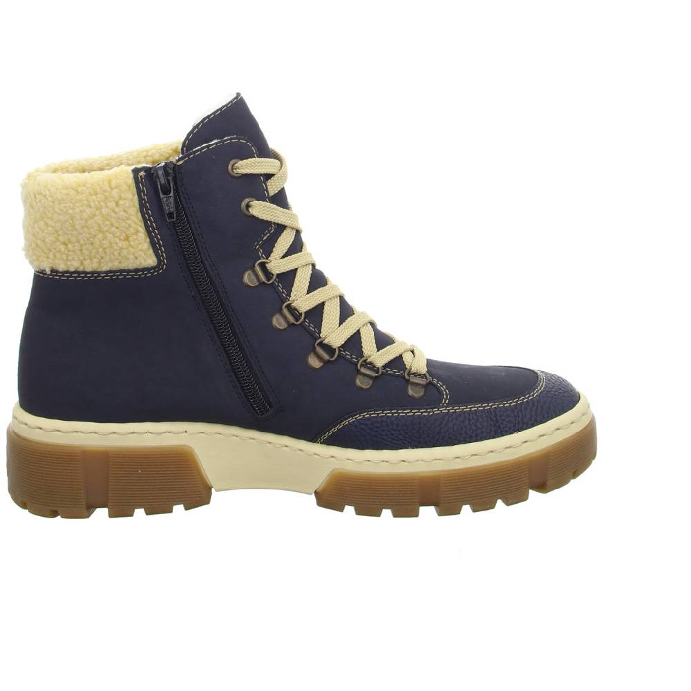 Rieker Schnürstiefelette Warmfutter bis 35mm Absatz (casual) Blitzverkäufe